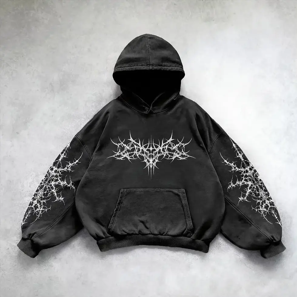 الصورة المصغرة: Y2k Vintage Fashion Print Zip Up Hoodies New Harajuku Hip Hop Long Sleeve Coats 