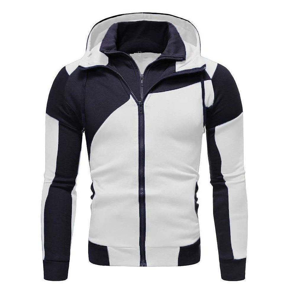 الصورة المصغرة: 2023 Zipper Men Jackets Autumn Winter Casual Fleece Coats Bomber Jacket Scarf Co