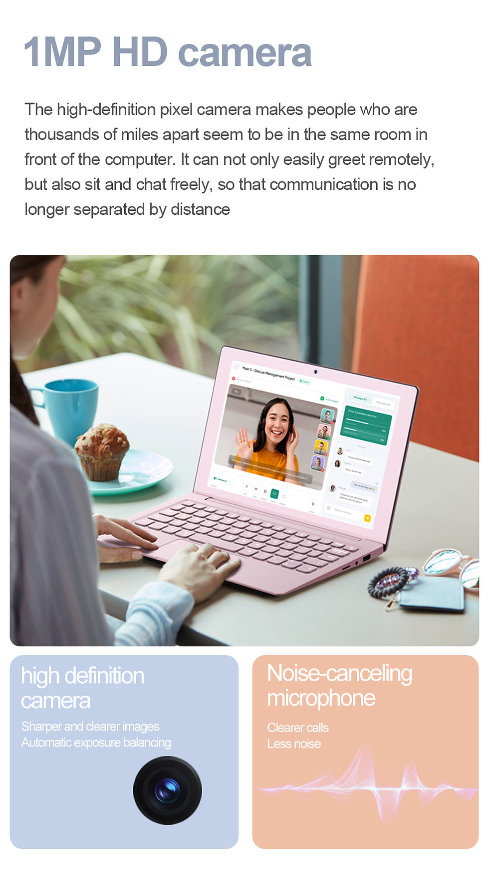 Thumbnail: TOPOSH 10.1-inch Mini Laptop Celeron J4125 Quad Core 12G RAM 512GB SSD Easy to C