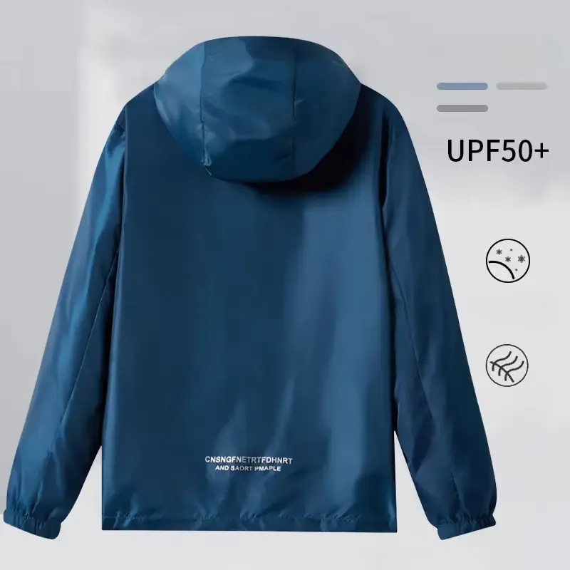 Thumbnail: Hiking Skin Jacket Outerwear Coat Camping Rain Jackets Waterproof Sun Protection