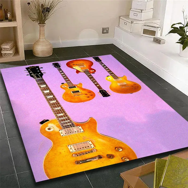 الصورة المصغرة: Musical Room Guitar Room Bedroom Carpet Picnic Mat Home Living Room Carpet Furni