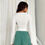 Thumbnail: Women Casual Long Sleeve T-Shirts Spring Autumn Solid Slim Fit Pullovers Tees Sh