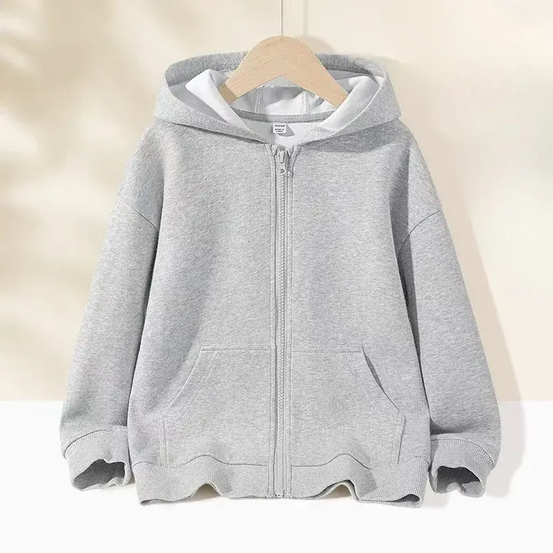 الصورة المصغرة: Spring Kids Hoodie Top Color Clothes Baby Baby Kids Boys Girls Cotton Casual Sol