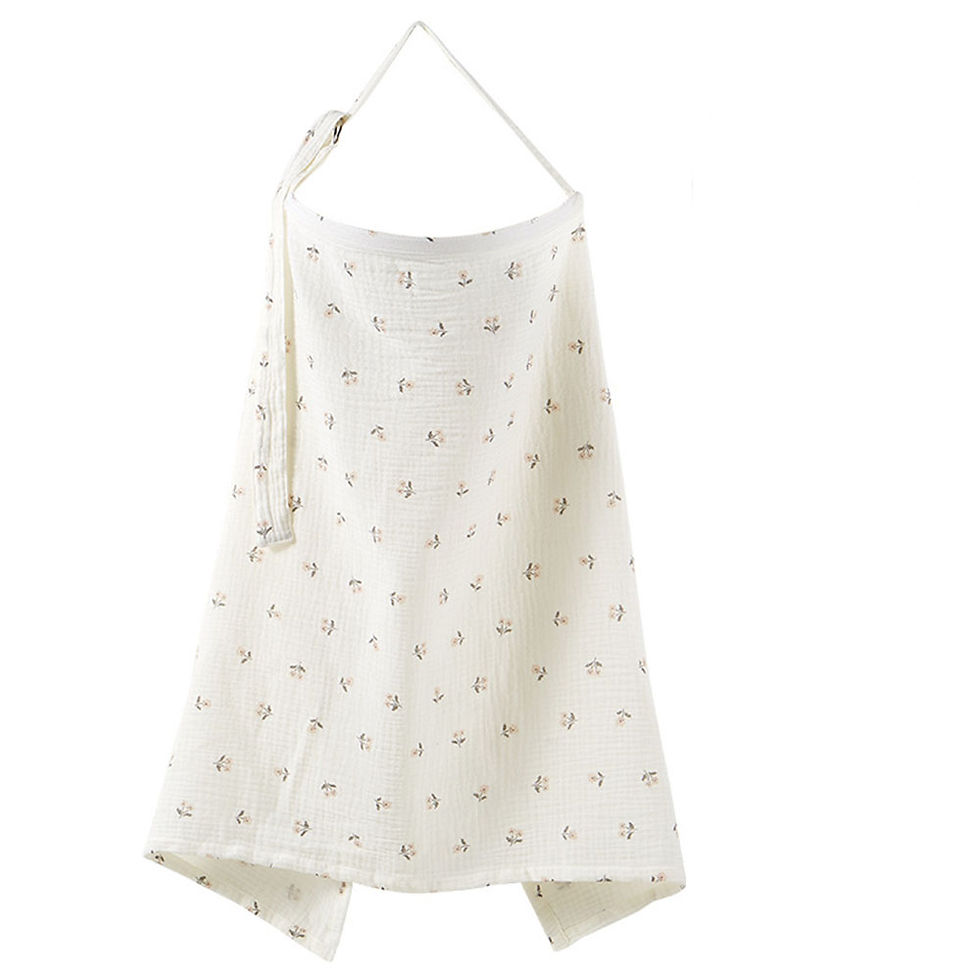 Thumbnail: Muslin Nursing Covers for Breastfeeding, Privacy Breast Feeding Cover with Arch 