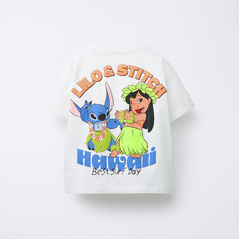 الصورة المصغرة: Children's Short Sleeved T-shirt Summer New Cotton Round Neck Loose T-shirt Stud