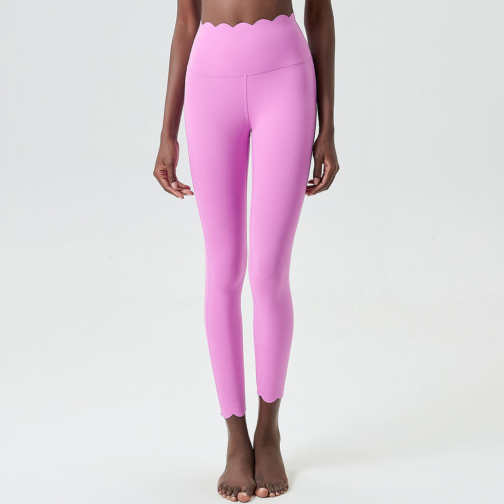 Thumbnail: High Waist Sports Leggings Women Solid Color Buttery Soft Yoga Pants Close Fit B