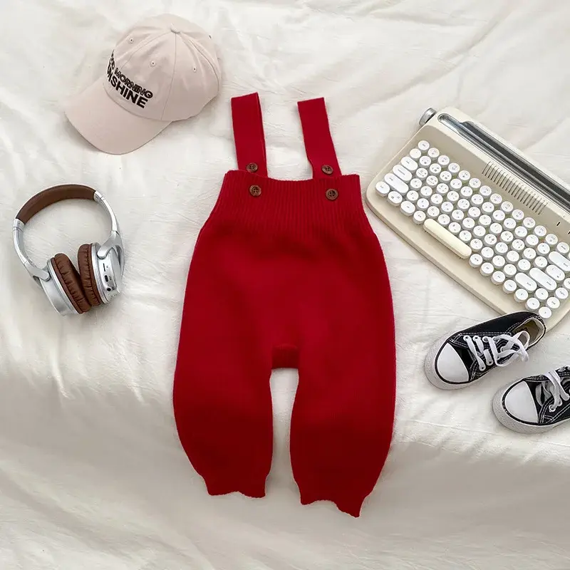 الصورة المصغرة: Infant Autumn&Winter Costumes Baby Bodysuit 0-24 Month Newborn Baby Romper Knit 