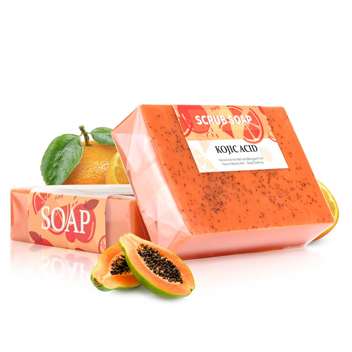 M+100g Customized Natural Organic Shea Butter Kojic acid Vc Whitening Handmade S