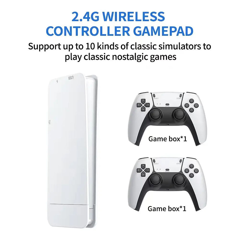 Thumbnail: M15 retro game console 64GB 20000+game 4K high-definition output handheld video 