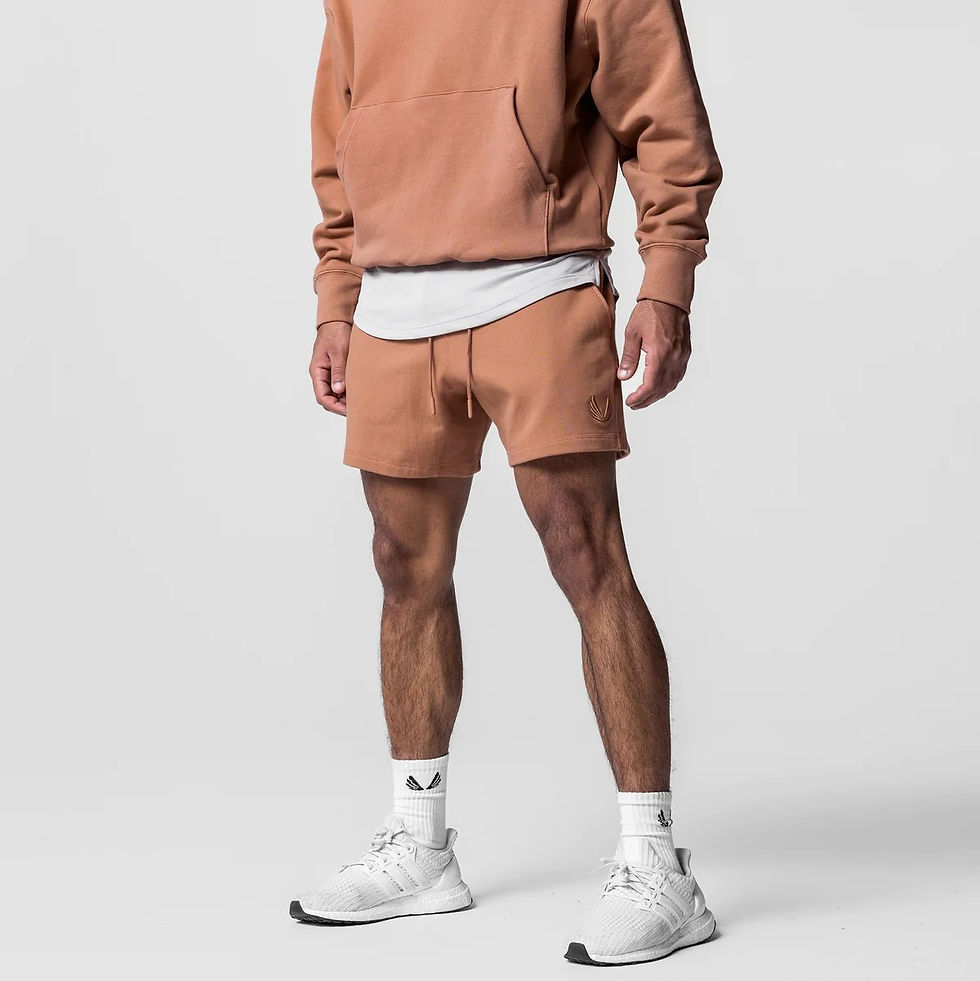 الصورة المصغرة: DK13Summer Men New Embroidery logo shorts Fitness Gyms Shorts Running Cotton Sho