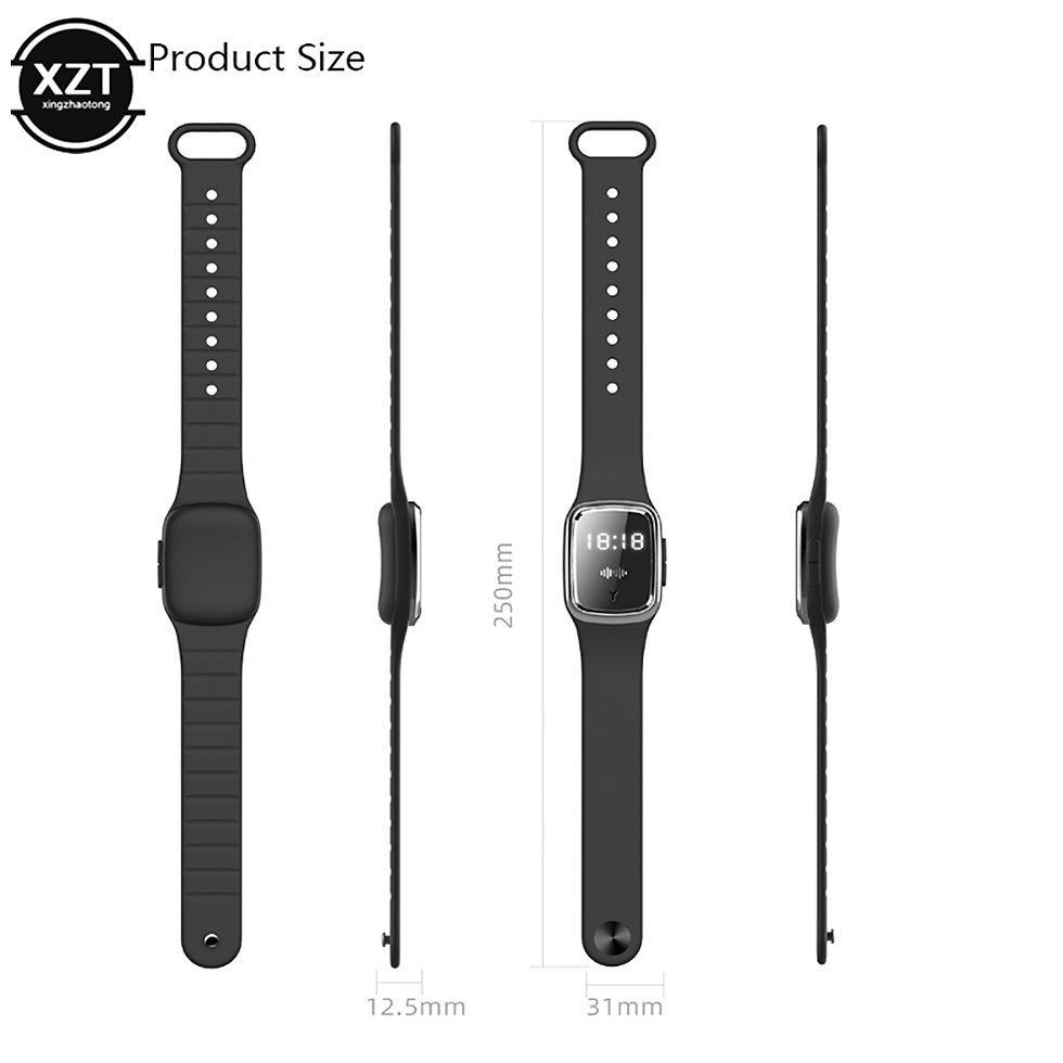 Thumbnail: New Ultrasonic Mosquito Repellent Bracelet Summer Outdoor Anti-Mosquito Wristban