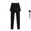 Thumbnail: DRUR Women Yoga Pant Sets 2 Pieces Quick Dry Workout Outfits Gym Clothes Loose S