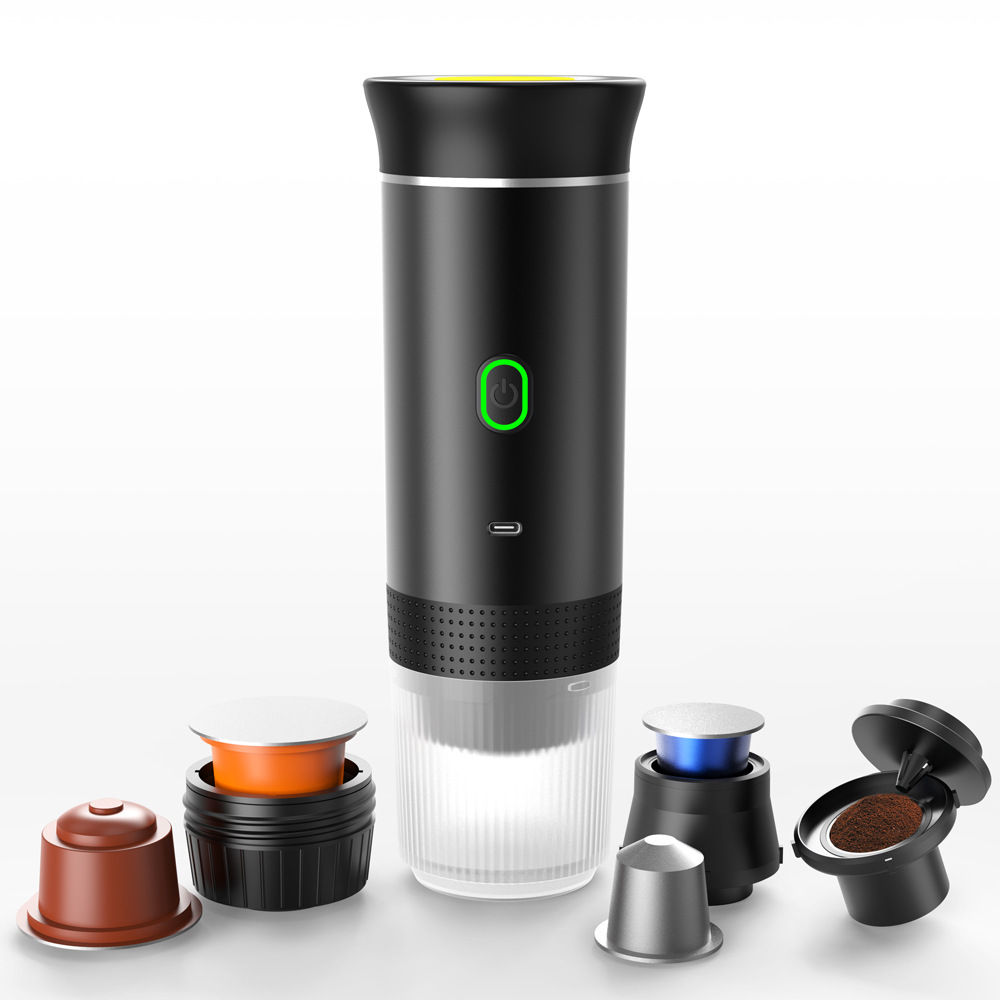 Portable Wireless Electric Espresso Coffee Machine For Travel &Car &Home Camping