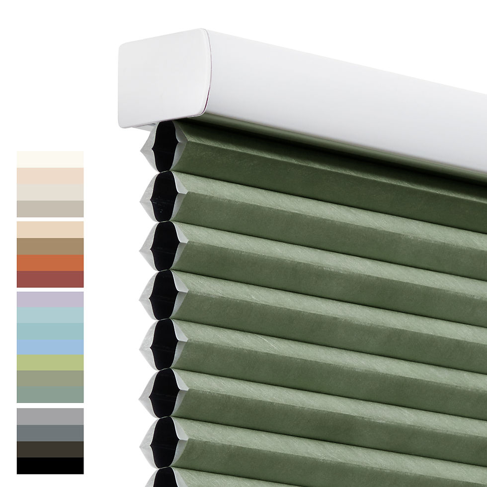 Thumbnail: Persilux Blackout Cellular Blinds Honeycomb Shades Double Cells Cordless  Window