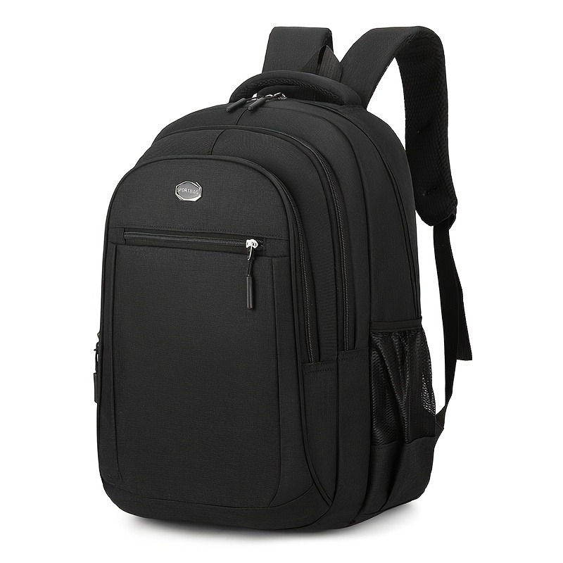 Large Capacity Backpack, Men's And Women's Student Computer BagMulti Pocket Wate