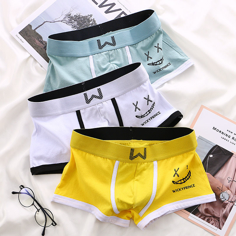 Thumbnail: 3pcs Mens Underwear Man Underpants Cotton Boxer Shorts Men Panties Boxer Underwe