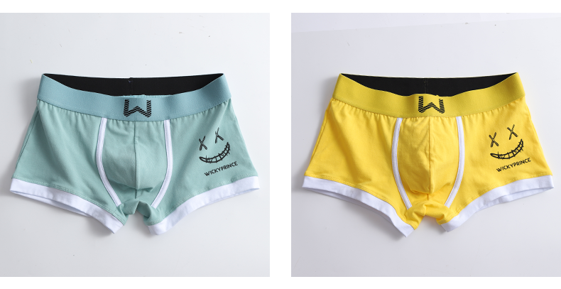 الصورة المصغرة: 3pcs Mens Underwear Man Underpants Cotton Boxer Shorts Men Panties Boxer Underwe