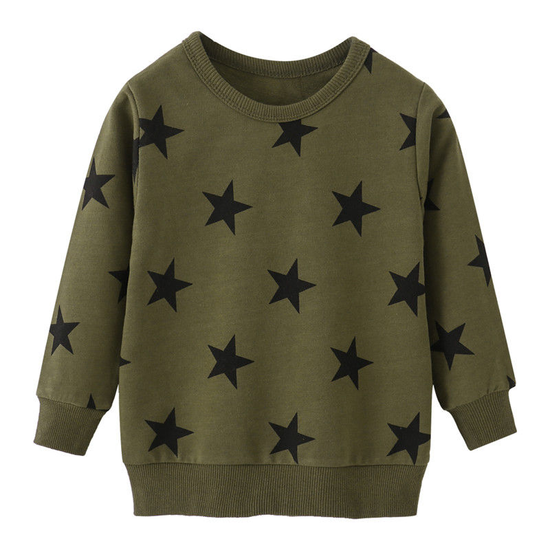 الصورة المصغرة: Jumping Meters Autumn Spring Kids Sweatshirts With Letters Print  Boys Girls Cot