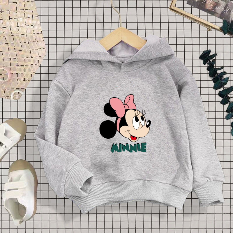 الصورة المصغرة: A children's hoodie and outdoor casual sports top printed with the cartoon patte