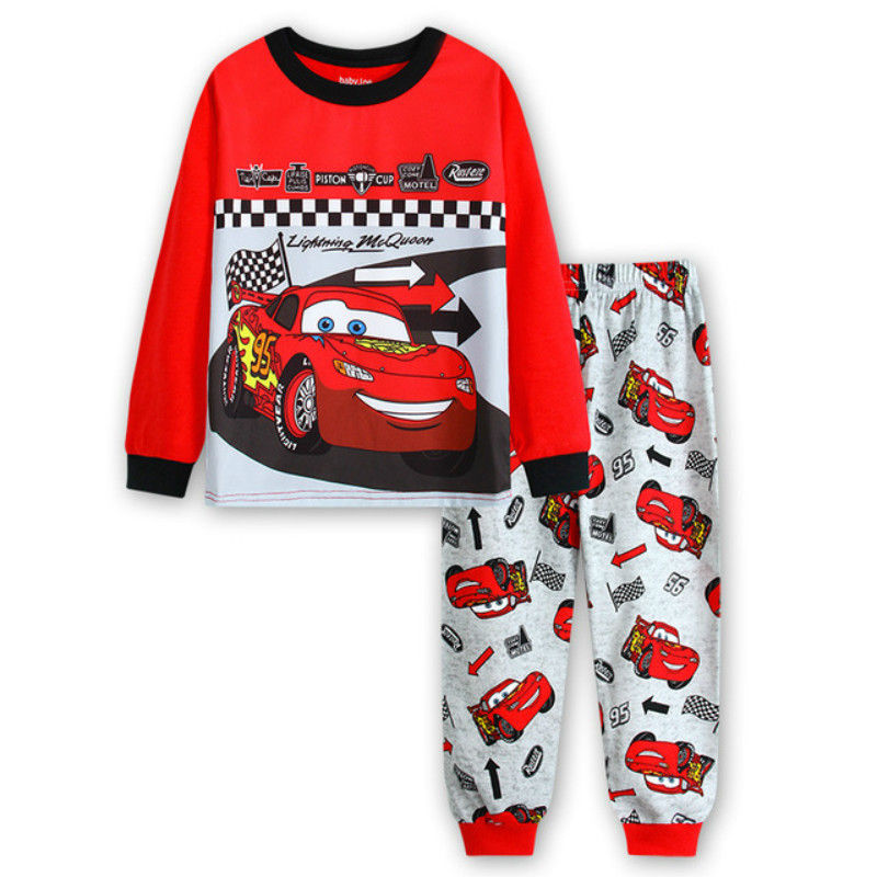 Thumbnail: Children's Pajamas Anna Elsa Princess Series Pajamas Sets Baby Girls Boys Clothe