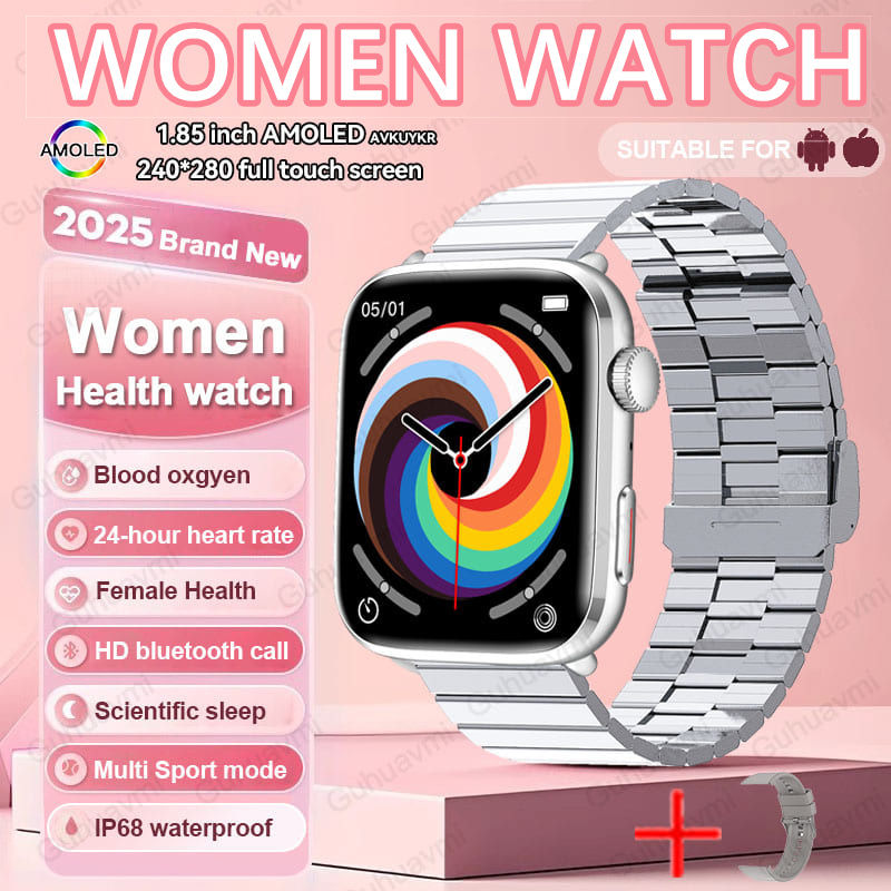 Thumbnail: 2025 New For Xiaomi Women AI Smart Diagnosis Smart Watch HRV+PPG Blood Pressure 
