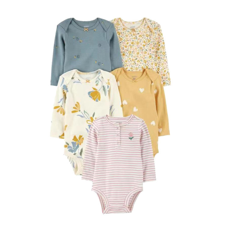 الصورة المصغرة: IYEAL 100% Cotton Baby Clothes 0-24 Months Newborn Body Bebe Jumpsuit Clothing  