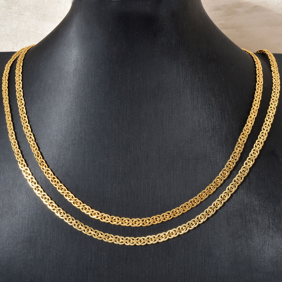 الصورة المصغرة: Luxury 18k Gold Color 5mm Chain for Men Women Necklace Jewelry Fashion Party Chr