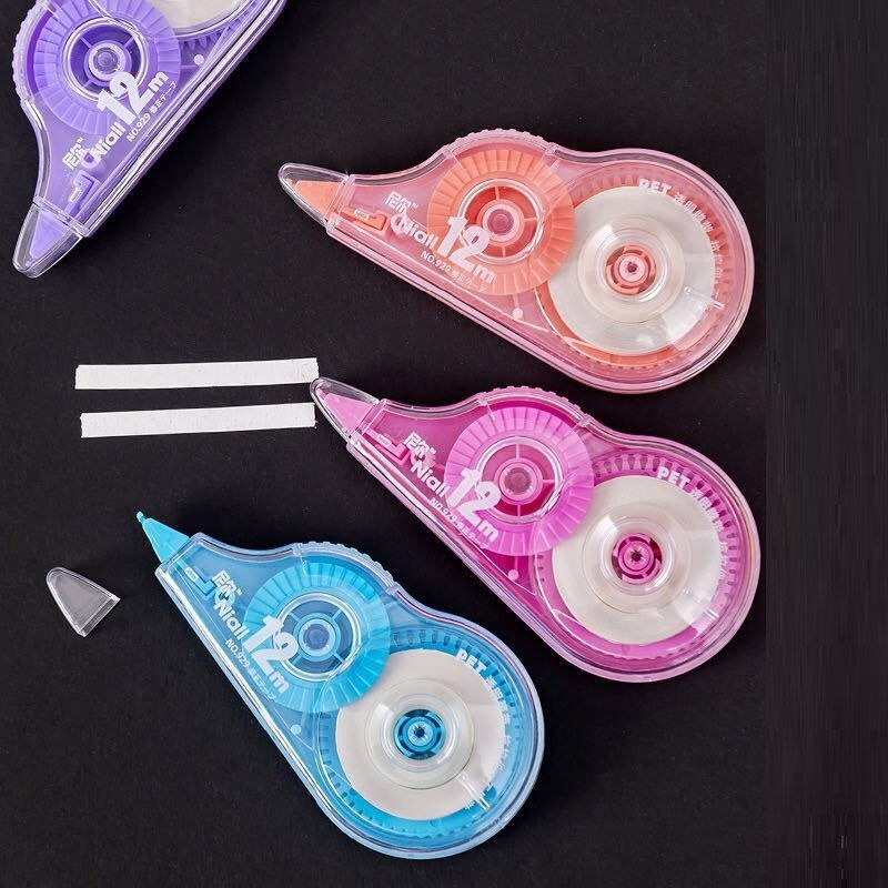 الصورة المصغرة: 6PCS Corrector Tape Ribbon Corrector Putty Corrective Tape Kawaii Stationery Swe