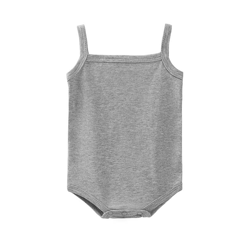 Thumbnail: Summer Newborn Baby Clothes 0-24 Months Boy Girl Bodysuit 100% Cotton Camisole S