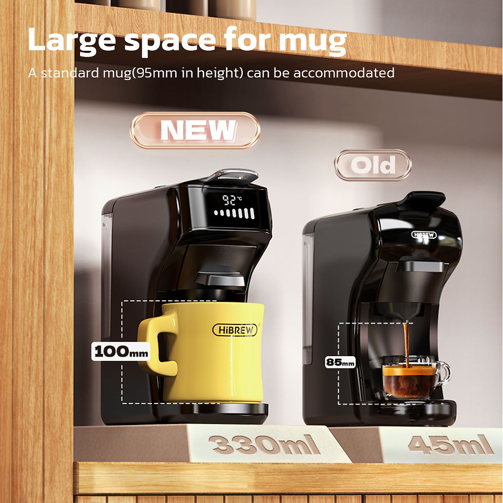 الصورة المصغرة: HiBREW 6in1 Capsule Coffee Machine Hot/Cold Multiple Espresso Cafetera Cappuccin