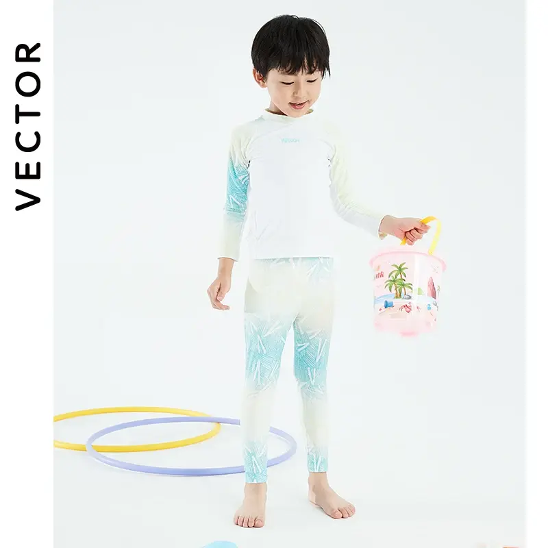 Thumbnail: VECTOR Children's Swimsuit Sunscreen Swimsuit Bikini Breathable Split Suit Summe