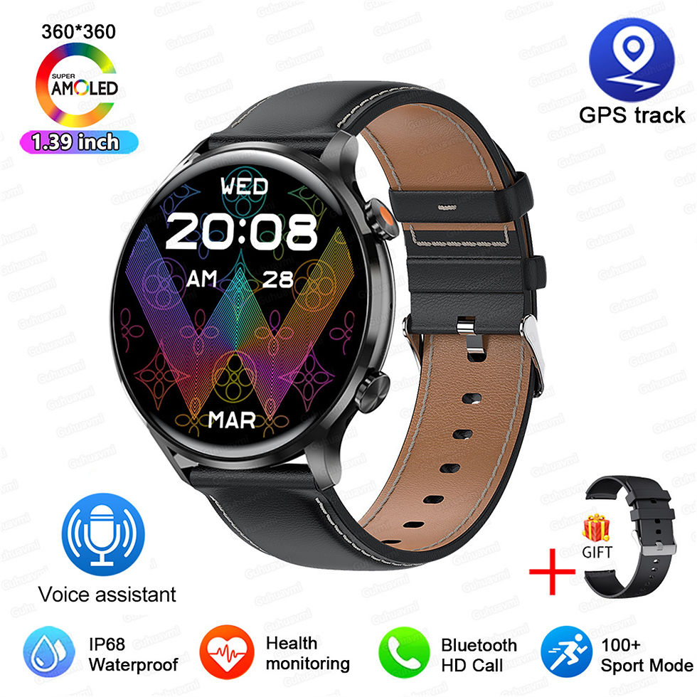 الصورة المصغرة: 2025 New Smartwatch Women AMOLED HD Screen Always On Display Bluetooth Call IP68