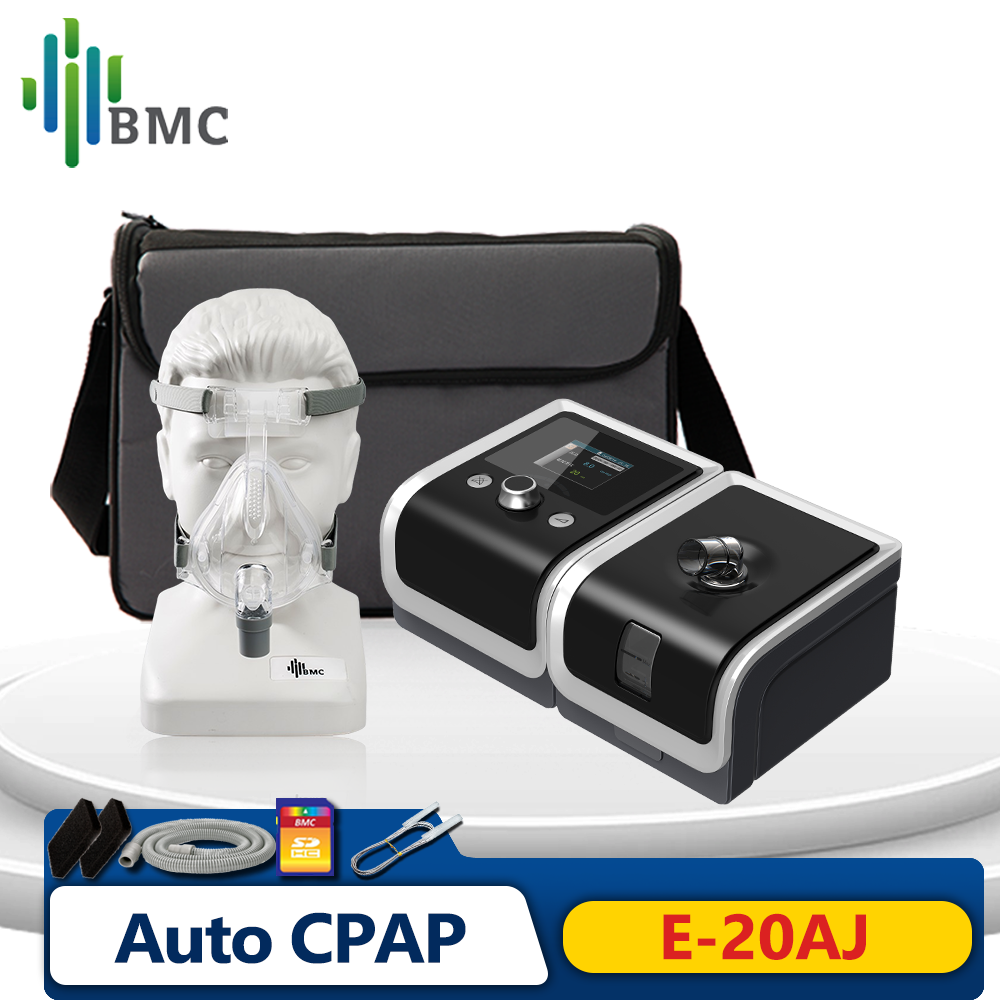 BMC Auto CPAP GII E-20AJ with Humidifier and Mask 2.4inch Screen Apnea Sleep Dev