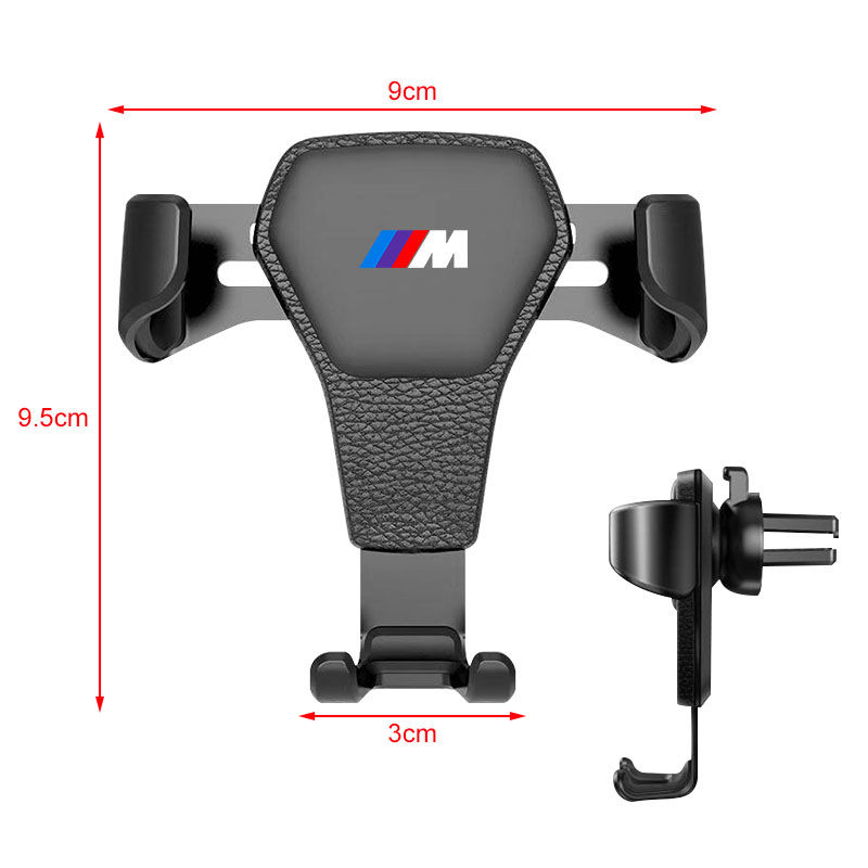 Thumbnail: Universal Gravity Auto Phone Holder Car Air Vent Clip Mount Mobile For BMW M Per