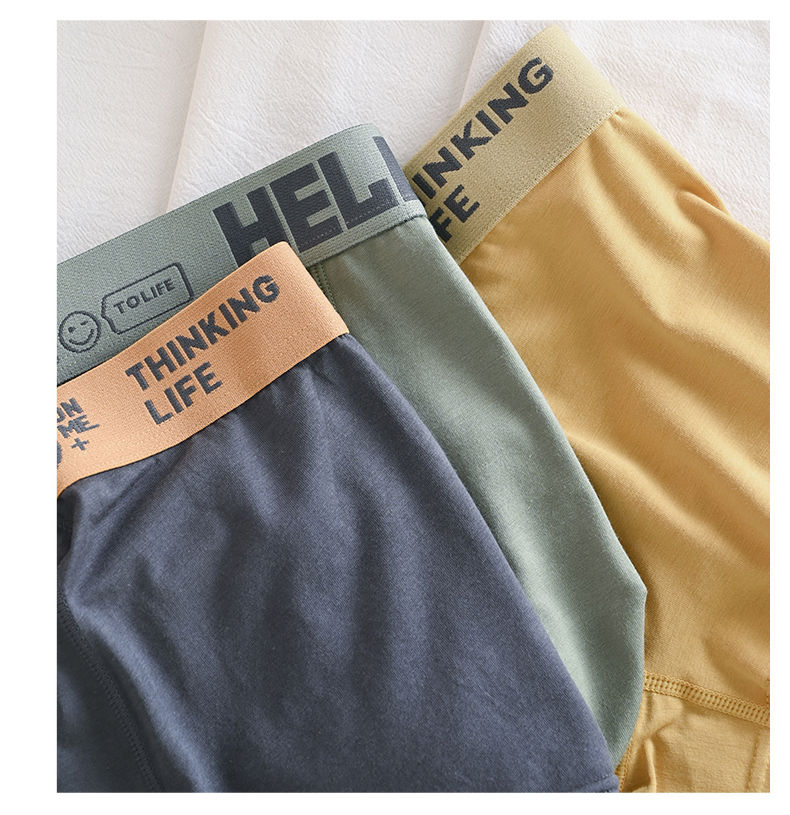 Thumbnail: 1/5pcs Men's Underwear, Breathable Comfy Quick Drying Stretchy Boxer Trunks, Sex