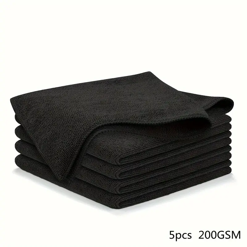 Thumbnail: Premium Quality 3/5/10/20-Pack Cleaning Cloths - Soft Microfiber Towels for Kitc
