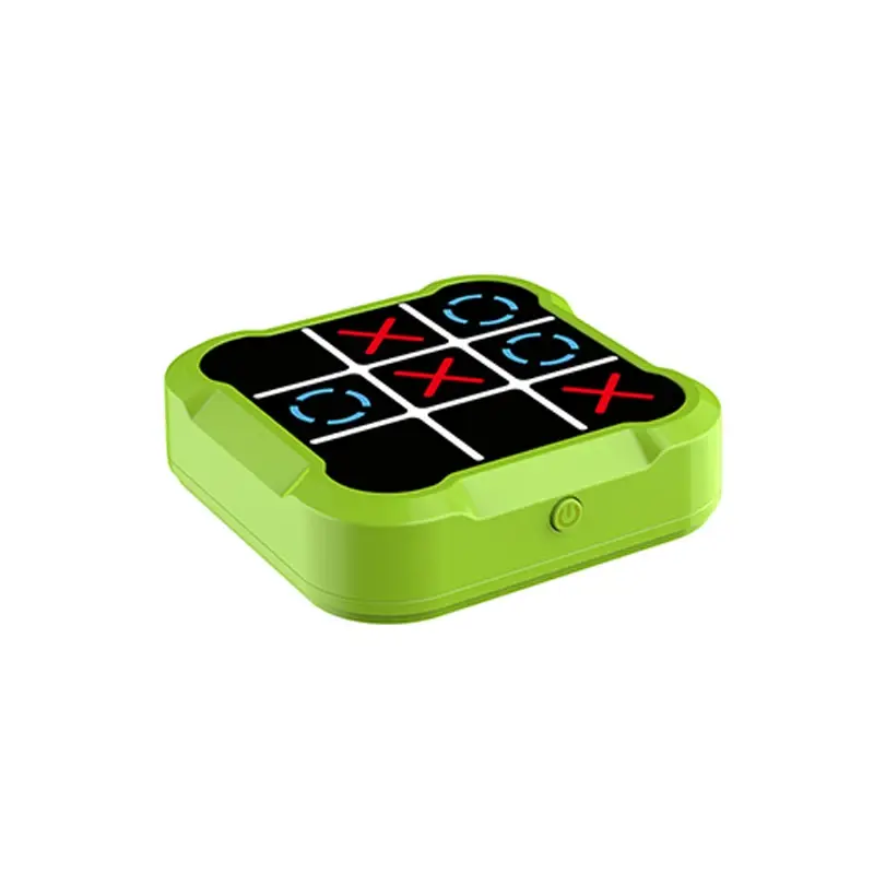 الصورة المصغرة: 1Pcs Tic-Tac-Toe Board Games for Adults Kids Montessori Puzzle Table Game Chess 