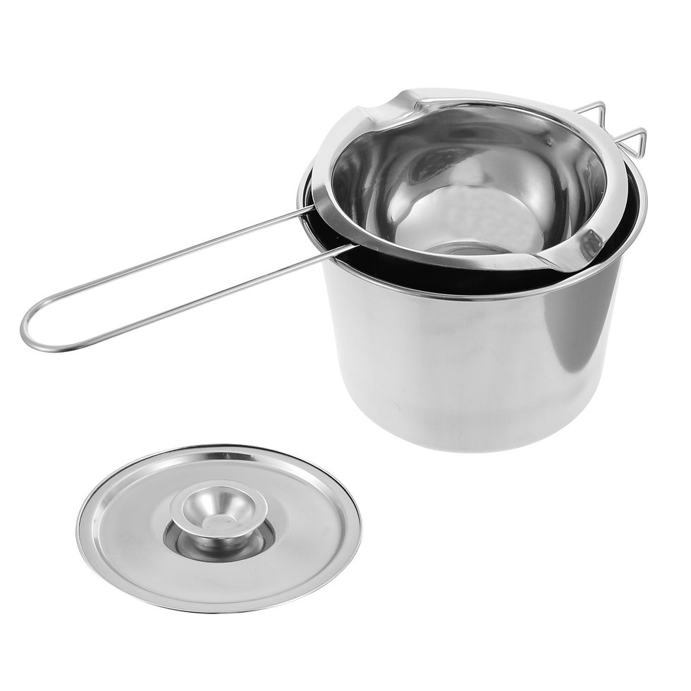 Thumbnail: Stainless Steel Chocolate Melting Pot Butter Wax Heating Kitchen Cookware Easy C