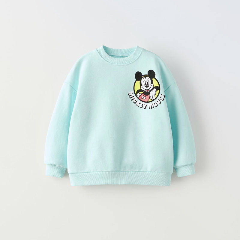 الصورة المصغرة: Kids Cartoon Sweatshirts Fashion Casual Clothing Printed Fashion Casual Tops Gir