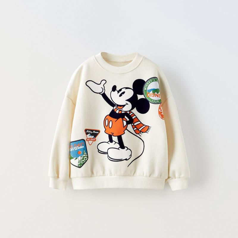 الصورة المصغرة: Kids Cartoon Sweatshirts Fashion Casual Clothing Printed Fashion Casual Tops Gir