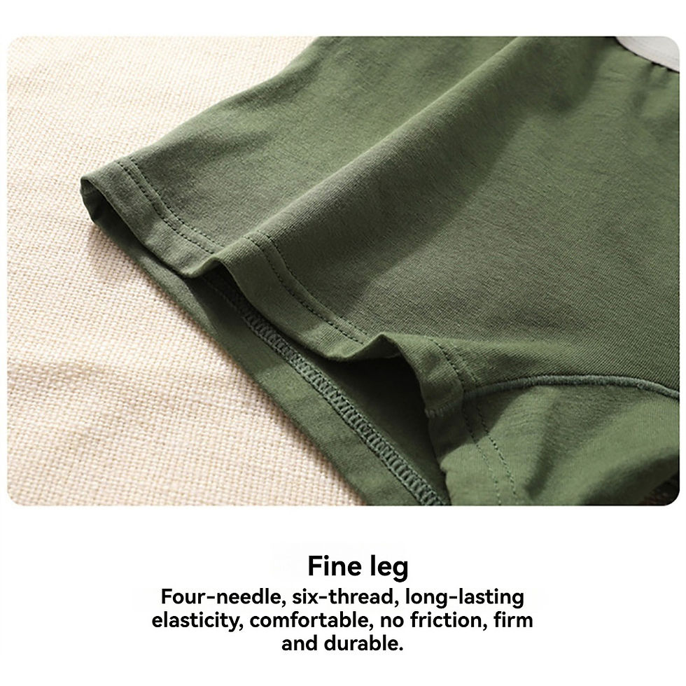 الصورة المصغرة: 3PCS/Pack 100% Cotton Breathable Antibacterial Women's Panties Comfortable Soft 