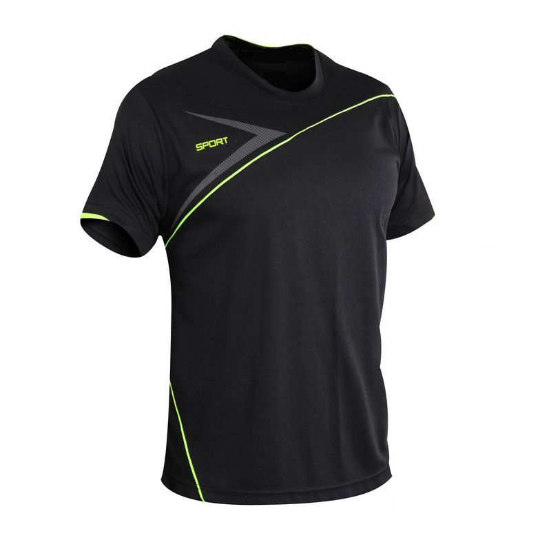 Thumbnail: 2025 New Men T-shirt short sleeved T-shirt fitness muscle jogging bodybuilding f