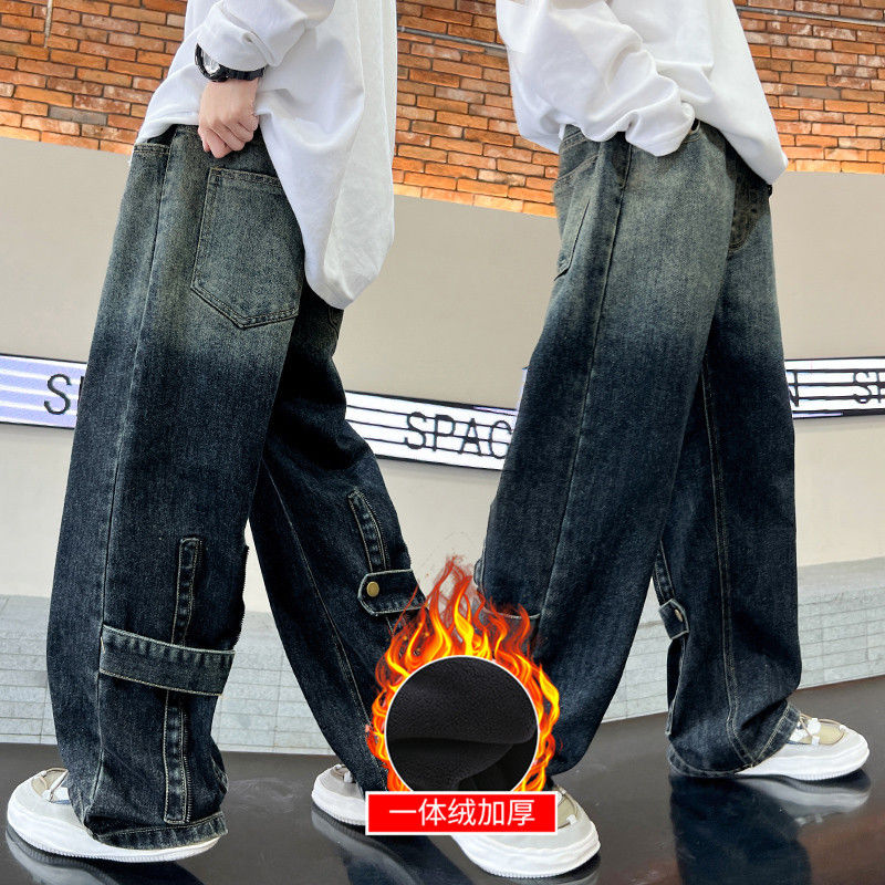 Children's Clothing, Boys' Jeans, Autumn And Winter cCothing, New Styles For Boy