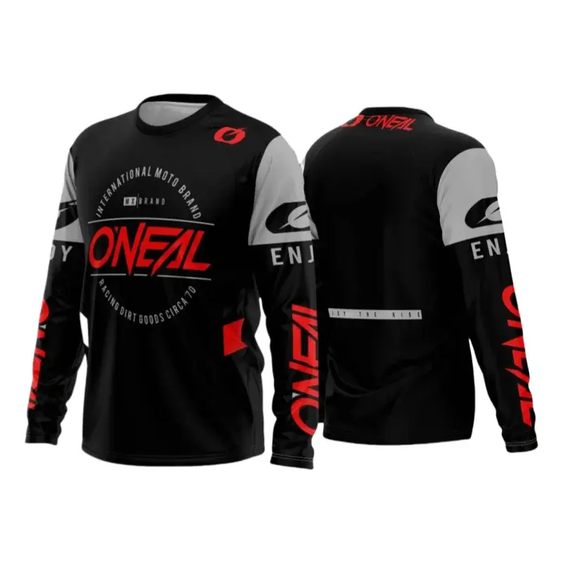 Motorcycle Ride Sports Men Long Sleeve T-shirt Fashion Comfortable Unisex Tops C