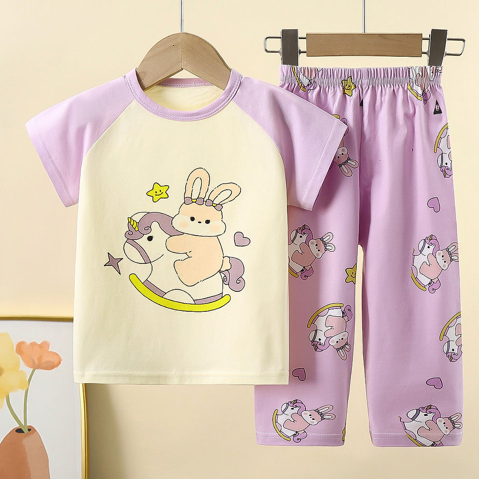 الصورة المصغرة: Children Underwear Set Pure Cotton Summer Autumn New Boys Long-sleeved Pajamas G