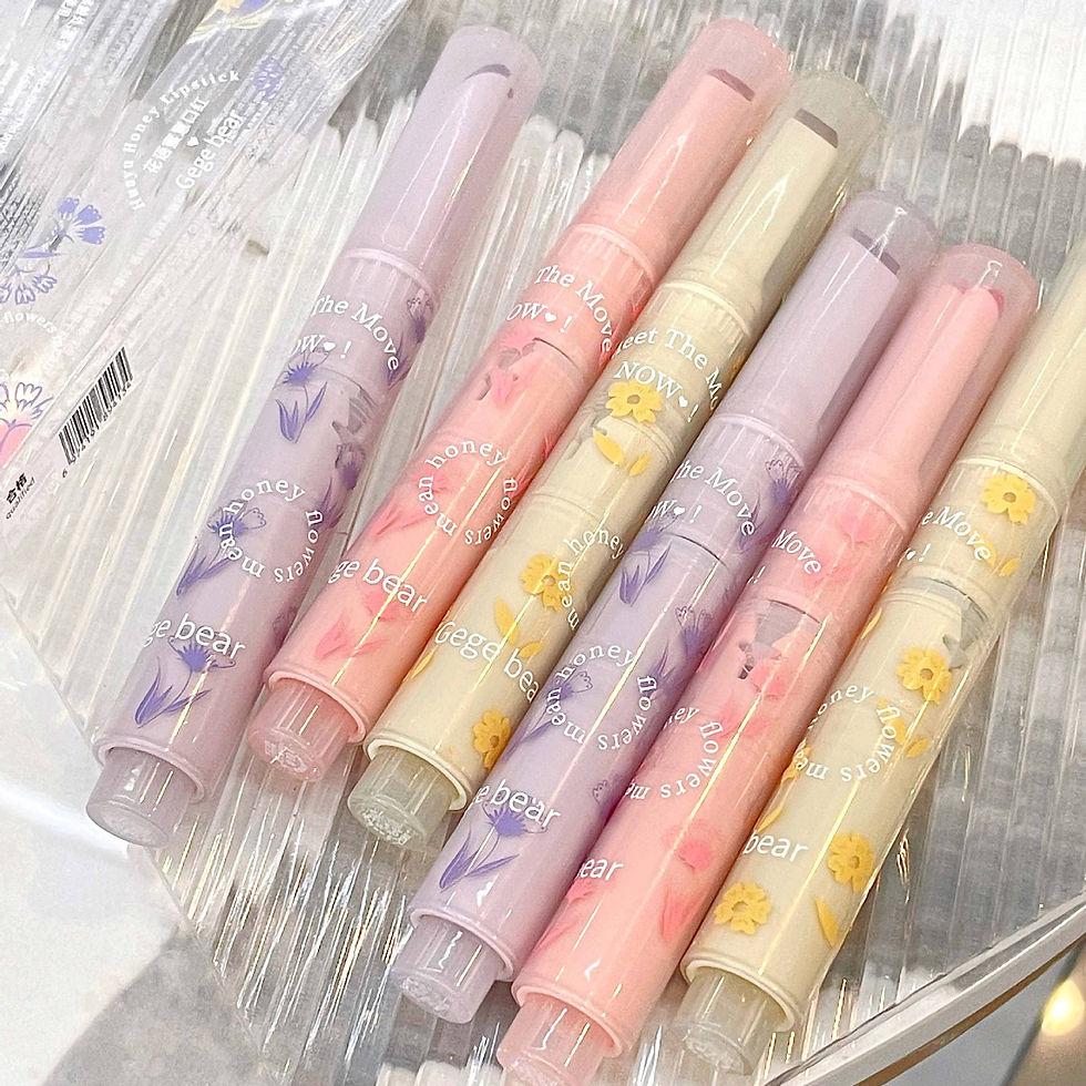 الصورة المصغرة: Clear Water Light Solid Lip Gloss Jelly Pink Lip Tint Mirror Glass Lip Glaze Hea