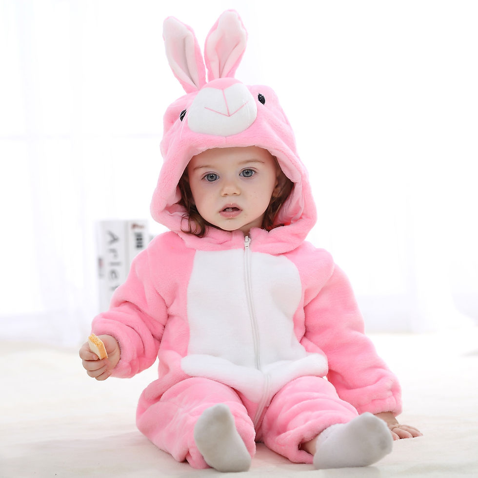 Thumbnail: Kigurumi Dinosaur Newborn Baby Clothes Pajamas Boy Girl Onesie Infant Winter War