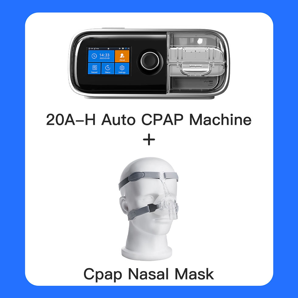 Thumbnail: Resoxy 20A Auto CPAP Machine APAP Automatic Pressure Adjustment Sleep Machine wi