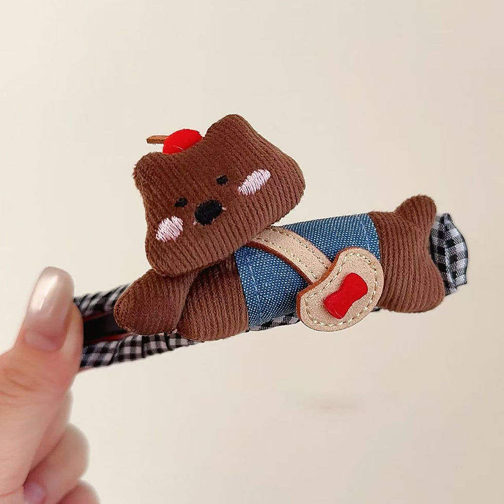 الصورة المصغرة: Cute Puppy Duckbill Hair Clips Cartoon Girl's Hair Grips Headwear Accessories Fo