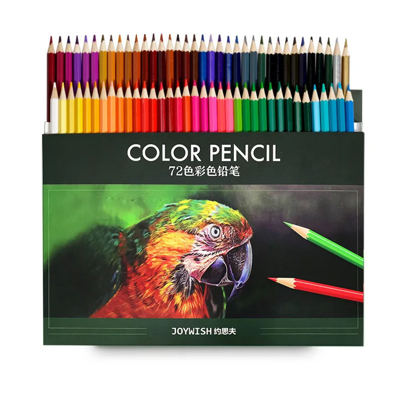 Professional Artist Student Wooden Colored Pencils (12/18/24/36/48/72) - Vibrant
